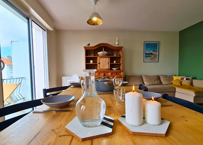Appartement Lumineux Proche Plage Et Marche, Centre-Ville Accessible A Pied Parking Gratuit Inclus I Sweet Homes Location